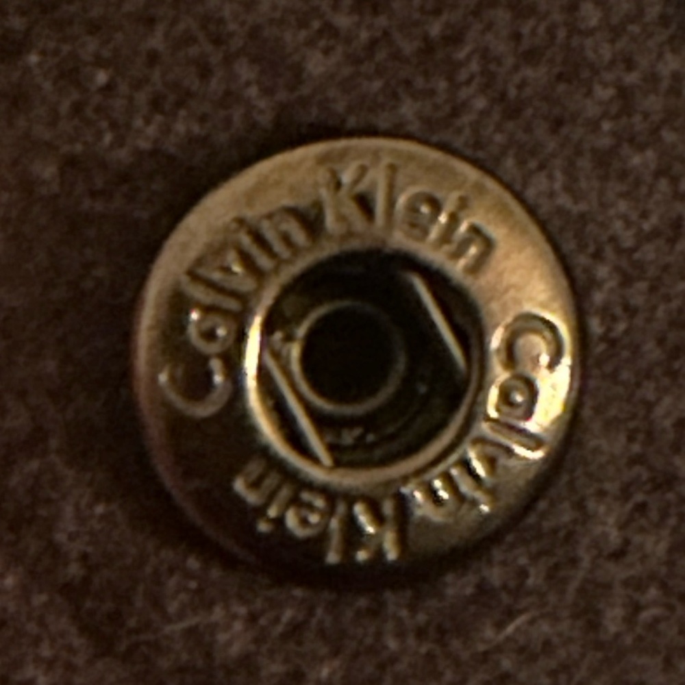 Calvin Klein Women's Dark Gray Pea Coat - Classic Minimalist Essential - Picture 6 of 8